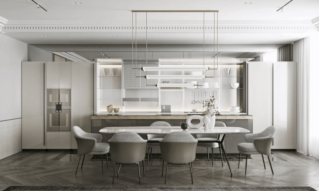 廚房設(shè)計(jì)新趨勢(shì)，高品位超時(shí)尚
