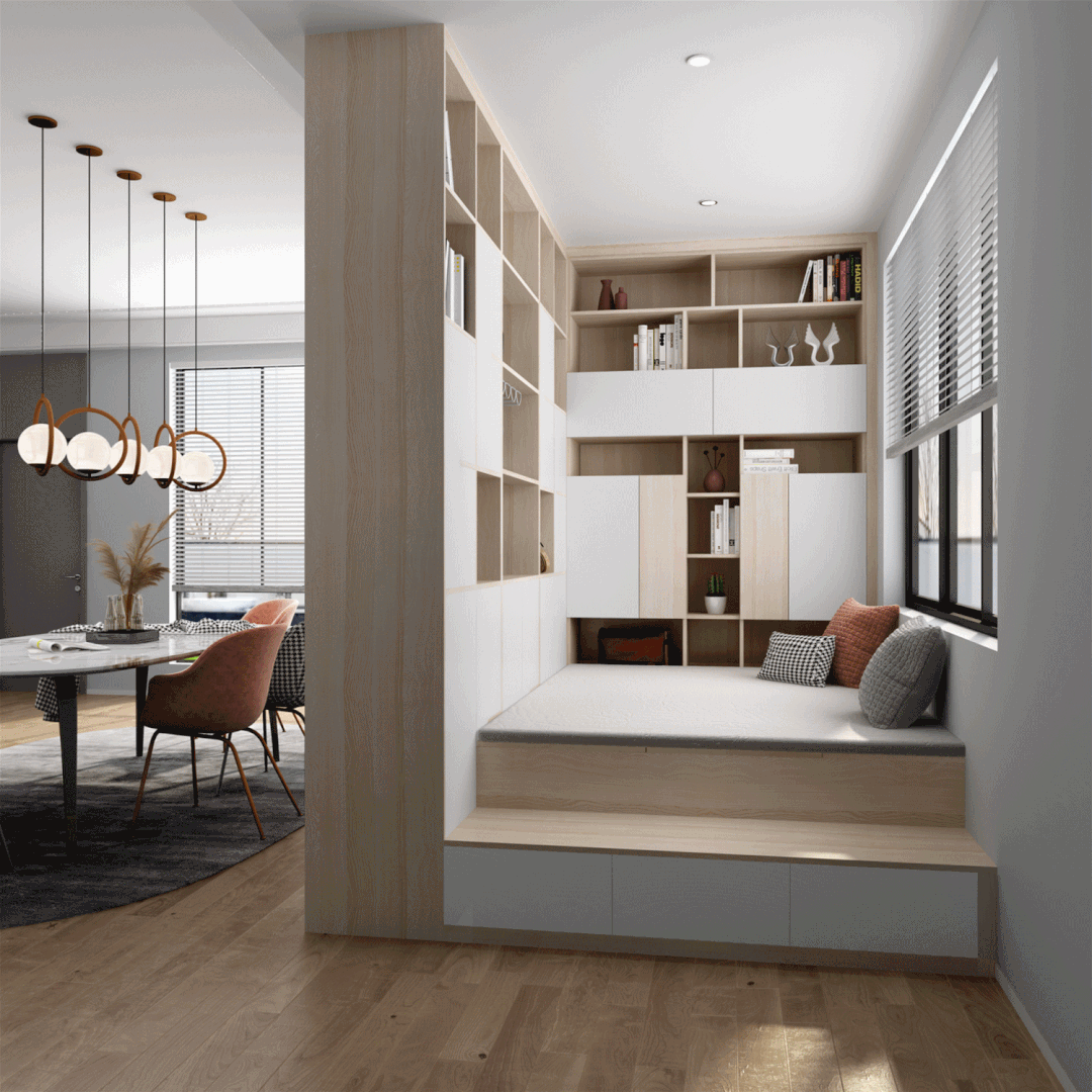 關(guān)于隔斷柜，你可以這樣裝......